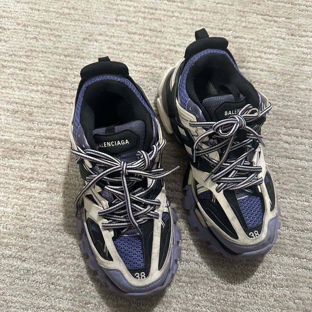 Balenciaga Sneakers in Black and Purple
